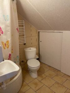 toaleta w willi anna w gródku nad dunajcem